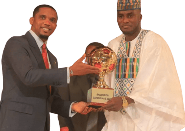 Les lauréats du Ballon d’Or Camerounais organisé par la Fécafoot